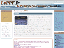 Tablet Screenshot of leppf.fr